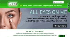 Desktop Screenshot of lsaestheticclinic.com